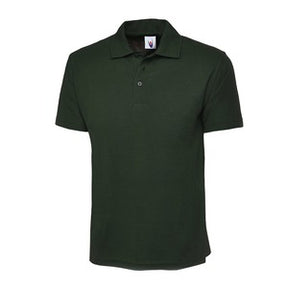 UC101 Classic Mediumweight (220 GSM) Polo Shirt Bottle Green - Indigo Supplies Ltd