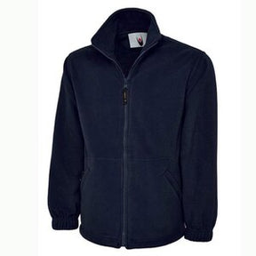 Uneek UC601 Premium Heavy Duty Fleece Jacket 380GSM Navy 3XL & 4XL - Indigo Supplies Ltd