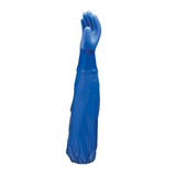Showa 690 Extended Length Chemical Resistant Gauntlet Blue (Pair) - Indigo Supplies Ltd