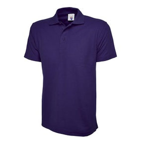 UC101 Classic Mediumweight (220 GSM) Polo Shirt Purple - Indigo Supplies Ltd