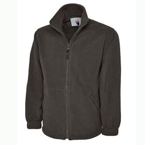 UC601 Premium Heavy Duty Fleece Jacket 380GSM Charcoal Grey - Indigo Supplies Ltd