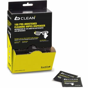Bolle B-Clean Lens Cleaning Tissues 100 Wipes - Indigo Supplies Ltd
