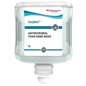 SCJ Oxybac Antibac Foaming Hand Wash 1 Litre - Indigo Supplies Ltd