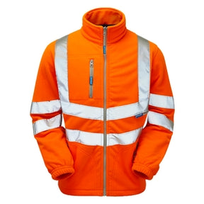 PULSAR PR508 High Visibility Fleece Orange 4XL-7XL - Indigo Supplies Ltd