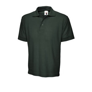 UC102 Classic Heavyweight (250 GSM) Polo Shirt Bottle Green - Indigo Supplies Ltd
