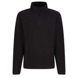 Regatta TRF549 Micro Zip Neck Fleece Black - Indigo Supplies Ltd