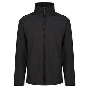 Regatta TRA642 Uproar Interactive Softshell Jacket Black - Indigo Supplies Ltd