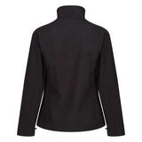 Regatta TRA645 Women's Uproar Interactive Softshell Jacket Black - Indigo Supplies Ltd