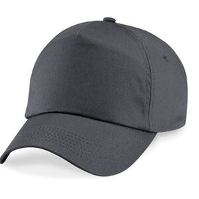 Beechfield Baseball Cap Grey - Indigo Supplies Ltd