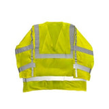 High Visibility 3/4 Sleeved FR Zipped Front Waistcoat EN14116 Yellow - Indigo Supplies Ltd