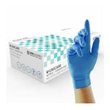 Nitrile Disposable Powder-Free Gloves, Blue (Box 100) - Indigo Supplies Ltd