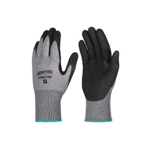 Skytec EMG00758F Sandy Nitrile Glove Cut E/A5 Grey/Black - Indigo Supplies Ltd