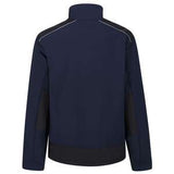 Regatta TRA651 Sandstorm Softshell Jacket Navy/Black - Indigo Supplies Ltd