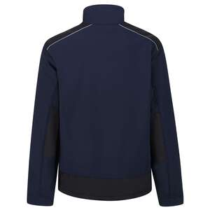 Regatta TRA651 Sandstorm Softshell Jacket Navy/Black - Indigo Supplies Ltd