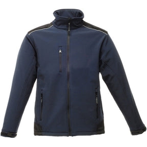 Regatta TRA651 Sandstorm Softshell Jacket Navy/Black - Indigo Supplies Ltd