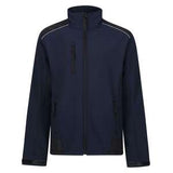 Regatta TRA651 Sandstorm Softshell Jacket Navy/Black - Indigo Supplies Ltd
