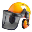 Centurion S25CC Helmet Forestry Orange C/W Ratch 4 Point C/Strap Kit - Indigo Supplies Ltd