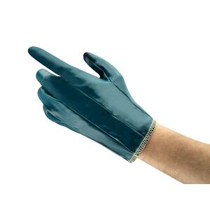 Ansell 32-105 Hynit Fully Coated Blue Nitrile Gloves Cut A - Indigo Supplies Ltd