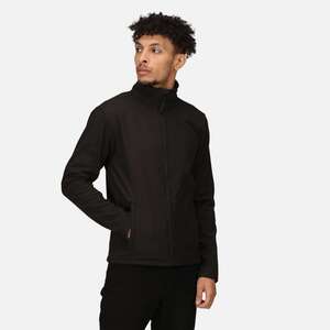 Regatta TRA654 Reid Mens Softshell Jacket Black - Indigo Supplies Ltd