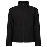 Regatta TRA654 Reid Mens Softshell Jacket Black - Indigo Supplies Ltd
