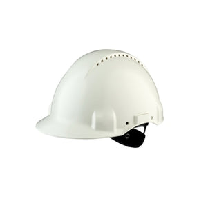 3M G3000NUV-VI Hard Hat Uvicator Ratchet Ventilated Plastic Sweatband White - Indigo Supplies Ltd