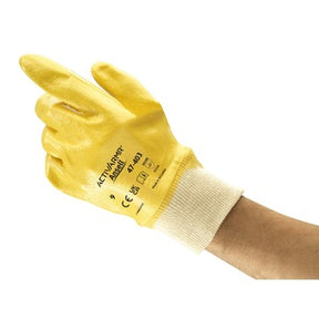 Ansell N250Y Nitrotough Nitrile Fully Coated Glove Yellow 260MM - Indigo Supplies Ltd