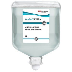 SCJ Oxybac Extra Antibac Foam Handwash Cartridge 2 Litre - Indigo Supplies Ltd