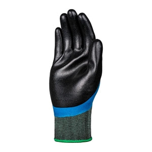 Skytec Eco Chrome Fully Coated Nitrile Foam Glove Blue (Pair) - Indigo Supplies Ltd