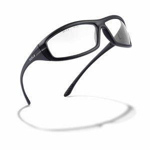 Bolle Solis GO GREEN Recycled Safety Glasses Clear Lens (Box 20) - Indigo Supplies Ltd