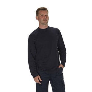 Endurance Long Sleeve T Shirt Navy - Indigo Supplies Ltd