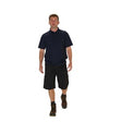 Endurance Short Sleeve Polo Shirt Navy - Indigo Supplies Ltd