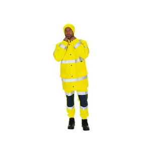KeepSAFE High Visibility Knitted Beanie Orange - Indigo Supplies Ltd