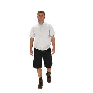 Endurance Short Sleeve Polo Shirt White - Indigo Supplies Ltd
