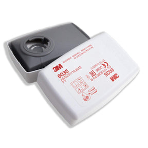 3M 6035 Particulate Filters P3R (Encapsulated in plastic case) - Pack of 20 Filters - Indigo Supplies Ltd