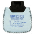 3M D3128 Particulate Filters P2R Nuis OV/AG - Pack of 10 - Indigo Supplies Ltd