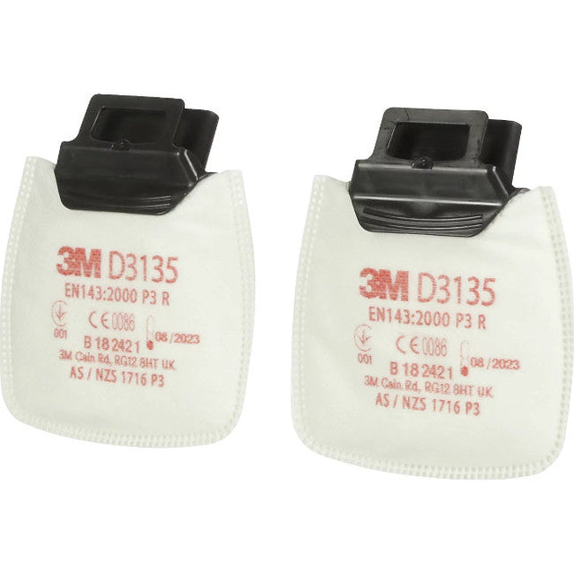 3M D3135 Particulate Filters P3R - Pack of 10 - Indigo Supplies Ltd