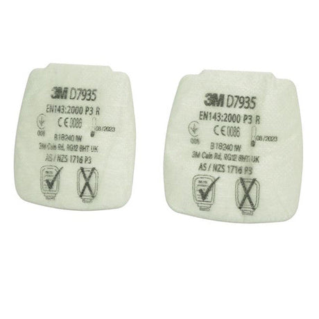 3M D7935 Replaceable Particulate Filters P3R - Pack of 40 - Indigo Supplies Ltd