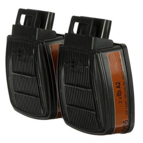 3M D8055 Dual Flow Cartridge A2 - Pack of 4 - Indigo Supplies Ltd