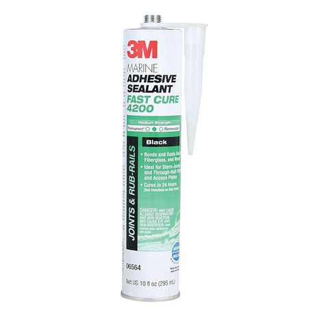 3M 4200 Marine Adhesive Sealant Fast Cure - 295ml (Not salt water resistant) - Indigo Supplies Ltd