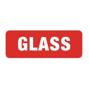 Glass Labels (89x32mm) - Indigo Supplies Ltd