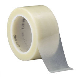 3M 471+ (471F) Clear Vinyl Fine Line Masking Tape 50mm x 32.9m - Indigo Supplies Ltd