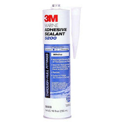 3M 5200 Marine Sealant/Adhesive 295ml - (salt water resistant) - Indigo Supplies Ltd