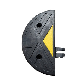 JSP HAY002-825-300 Ridgeback Speed Ramp End 10MPH Yellow/Black - Indigo Supplies Ltd