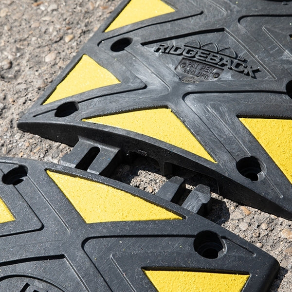 JSP HAX002-135-300 Ridgeback Speed Ramp 5MPH Yellow/Black - Indigo Supplies Ltd