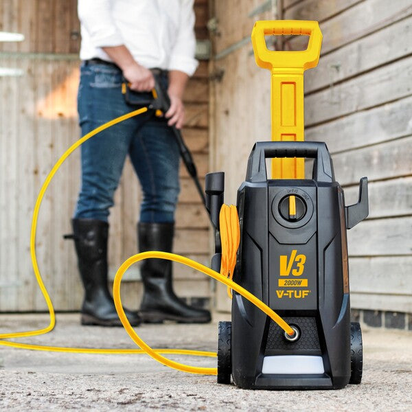 V-Tuf V3 DIY Portable Electric Pressure Washer 240V - Indigo Supplies Ltd