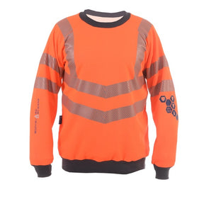 Bodyguard High Visibility FR Arc Sweatshirt Orange - Indigo Supplies Ltd