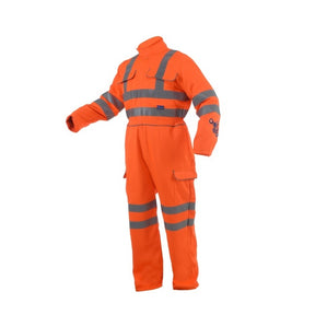 Bodyguard High Visibility FR Arc Coverall Orange - Indigo Supplies Ltd