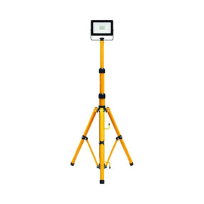 Tripod LED 20W Floodlight Single Head 110V 16AMP 1800 Lumens - Indigo Supplies Ltd