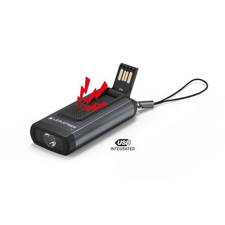 LEDLenser K6R Safety Torch 400 Lumen Black - Indigo Supplies Ltd