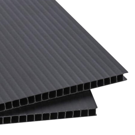 T Bord Standard Floor Protection Black 1.2Mx2.4Mx2MM (Pack 25) - Indigo Supplies Ltd